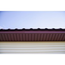 ГРАНД ЛАЙН Софит металлический без перфорации 0,5 Satin Matt с пленкой RAL 9005 черный 258173