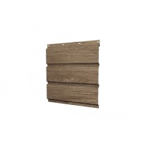 ГРАНД ЛАЙН Софит металлический полная перфорация 0,45 Print Elite с пленкой White Wood TwinColor 206269