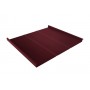 ГРАНД ЛАЙН Фальц двойной стоячий Line 0,5 Satin Matt с пленкой на замках RAL 3005 красное вино 390934 ГРАНД ЛАЙН Фальц двойной стоячий Line 0,5 Satin Matt с пленкой на замках RAL 3005 красное вино 390934