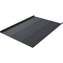 ГРАНД ЛАЙН Фальц двойной стоячий Line 0,5 Satin с пленкой на замках RAL 7024 мокрый асфальт 560000