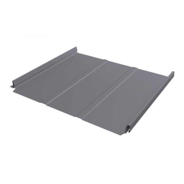ГРАНД ЛАЙН Кликфальц Fin Line 0,5 Satin с пленкой на замках RAL 7004 сигнальный серый 559910 ГРАНД ЛАЙН Кликфальц Fin Line 0,5 Satin с пленкой на замках RAL 7004 сигнальный серый 559910