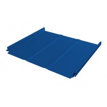 ГРАНД ЛАЙН Кликфальц Fin Line 0,5 Satin с пленкой на замках RAL 5005 сигнальный синий 562696