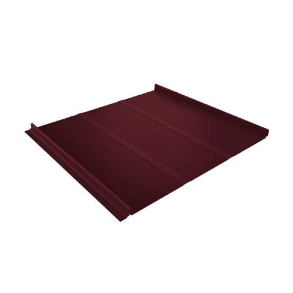 ГРАНД ЛАЙН Кликфальц Line 0,5 Satin Matt с пленкой на замках RAL 3005 красное вино 417989 ГРАНД ЛАЙН Кликфальц Line 0,5 Satin Matt с пленкой на замках RAL 3005 красное вино 417989