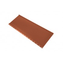 ГРАНД ЛАЙН Кликфальц mini 0,45 Drap TX с пленкой на замках RAL 8004 терракота 562449
