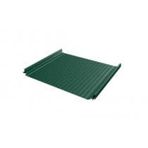 ГРАНД ЛАЙН Кликфальц Pro Gofr 0,5 Satin Matt TX с пленкой на замках RAL 6005 зеленый мох 534108