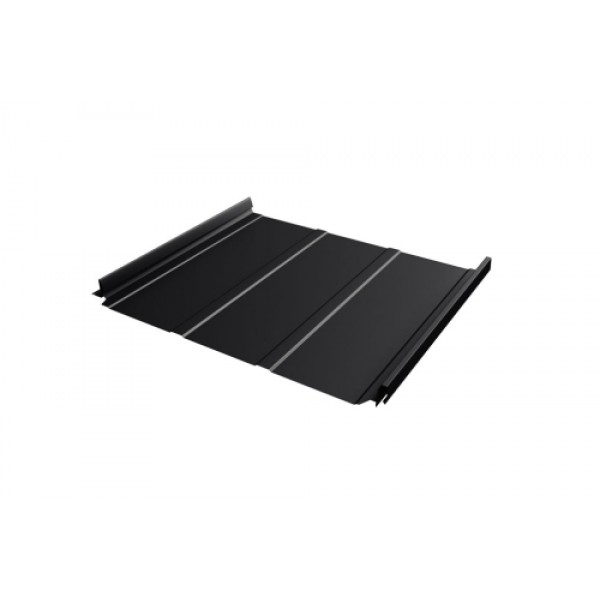 ГРАНД ЛАЙН Кликфальц Pro Line 0,45 Drap ST с пленкой на замках RAL 9005 черный 483294 ГРАНД ЛАЙН Кликфальц Pro Line 0,45 Drap ST с пленкой на замках RAL 9005 черный 483294