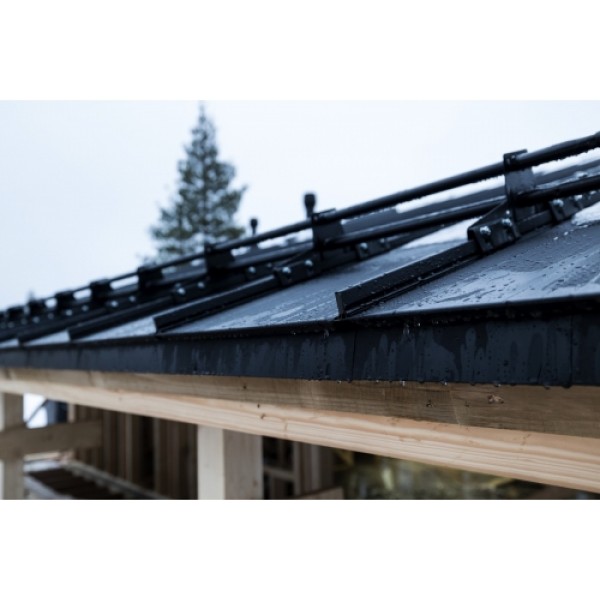 ГРАНД ЛАЙН Кликфальц Pro 0,5 Rooftop Бархат с пленкой на замках RAL 9005 черный 485303 ГРАНД ЛАЙН Кликфальц Pro 0,5 Rooftop Бархат с пленкой на замках RAL 9005 черный 485303