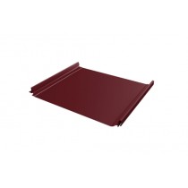 ГРАНД ЛАЙН Кликфальц Pro 0,45 Drap ST с пленкой на замках RAL 3005 красное вино 485806