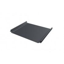 ГРАНД ЛАЙН Кликфальц Pro 0,45 Drap с пленкой на замках RAL 7024 мокрый асфальт 485810