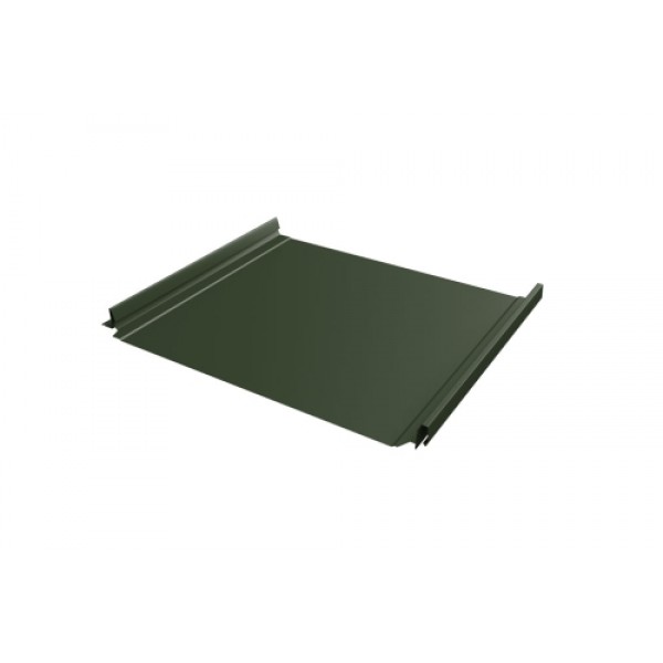 ГРАНД ЛАЙН Кликфальц Pro 0,5 GreenCoat Pural BT с пленкой на замках RR 11 темно-зеленый (RAL 6020 хромовая зелень) 562216