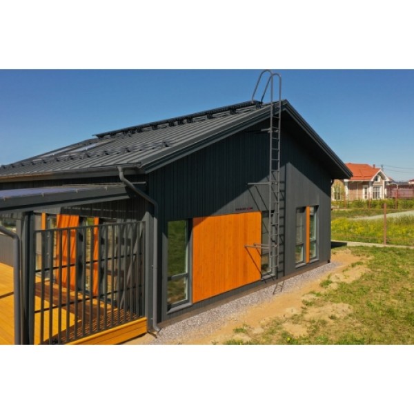 ГРАНД ЛАЙН Кликфальц 0,5 Satin Matt с пленкой на замках RAL 7016 антрацитово-серый 498639 ГРАНД ЛАЙН Кликфальц 0,5 Satin Matt с пленкой на замках RAL 7016 антрацитово-серый 498639