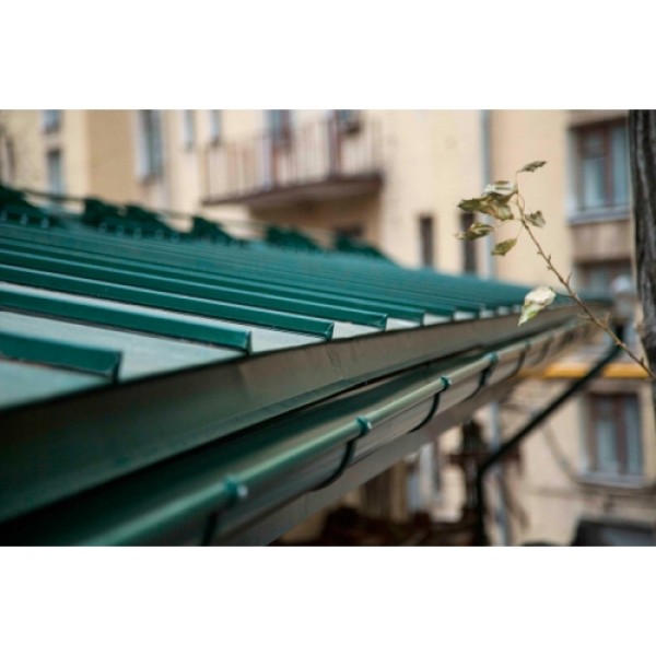 ГРАНД ЛАЙН Кликфальц 0,5 Satin Matt с пленкой на замках RAL 6005 зеленый мох 498641 ГРАНД ЛАЙН Кликфальц 0,5 Satin Matt с пленкой на замках RAL 6005 зеленый мох 498641