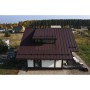 ГРАНД ЛАЙН Кликфальц 0,5 Rooftop Бархат с пленкой на замках RAL 8017 шоколад 498647 ГРАНД ЛАЙН Кликфальц 0,5 Rooftop Бархат с пленкой на замках RAL 8017 шоколад 498647
