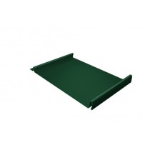 ГРАНД ЛАЙН Кликфальц 0,5 PurLite Matt с пленкой на замках RAL 6005 зеленый мох 501056
