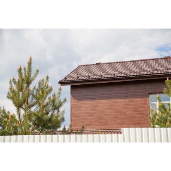 ГРАНД ЛАЙН Металлочерепица классик 0,5 Satin RAL 8017 шоколад 53925