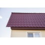ГРАНД ЛАЙН Металлочерепица Камея (Kamea) v01 0,5 Satin Matt RAL 3005 красное вино 397605 ГРАНД ЛАЙН Металлочерепица Камея (Kamea) v01 0,5 Satin Matt RAL 3005 красное вино 397605