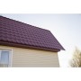 ГРАНД ЛАЙН Профиль волновой Камея (Kamea) 0,45 Drap ST RAL 3005 красное вино 436503