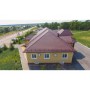 ГРАНД ЛАЙН Профиль волновой Камея (Kamea) 0,45 Drap ST RAL 3005 красное вино 436503