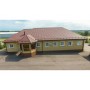 ГРАНД ЛАЙН Профиль волновой Камея (Kamea) 0,45 Drap ST RAL 3005 красное вино 436503