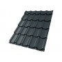 ГРАНД ЛАЙН Металлочерепица Квинта плюс (Kvinta plus) 0,5 Satin Matt RAL 7016 антрацитово-серый 368598 ГРАНД ЛАЙН Металлочерепица Квинта плюс (Kvinta plus) 0,5 Satin Matt RAL 7016 антрацитово-серый 368598