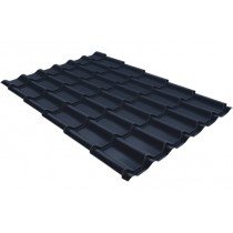 ГРАНД ЛАЙН Профиль волновой Модерн (Modern) 0,45 Drap ST RAL 7024 мокрый асфальт 362717