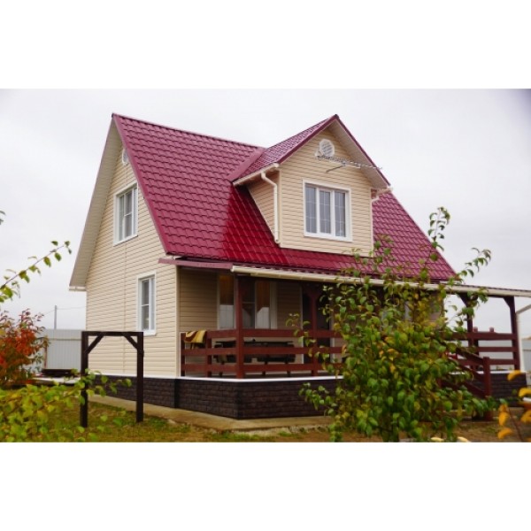 ГРАНД ЛАЙН Металлочерепица квадро профи 0,5 Satin RAL 3005 красное вино 76793 ГРАНД ЛАЙН Металлочерепица квадро профи 0,5 Satin RAL 3005 красное вино 76793