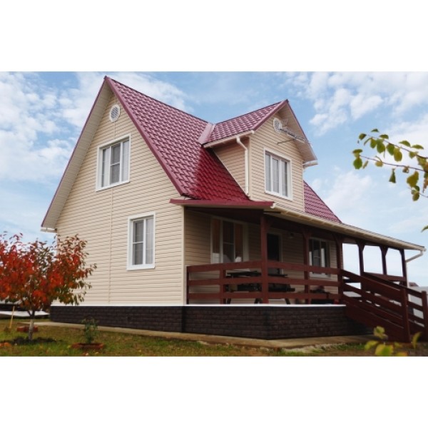 ГРАНД ЛАЙН Металлочерепица квадро профи 0,5 Satin RAL 3005 красное вино 76793 ГРАНД ЛАЙН Металлочерепица квадро профи 0,5 Satin RAL 3005 красное вино 76793