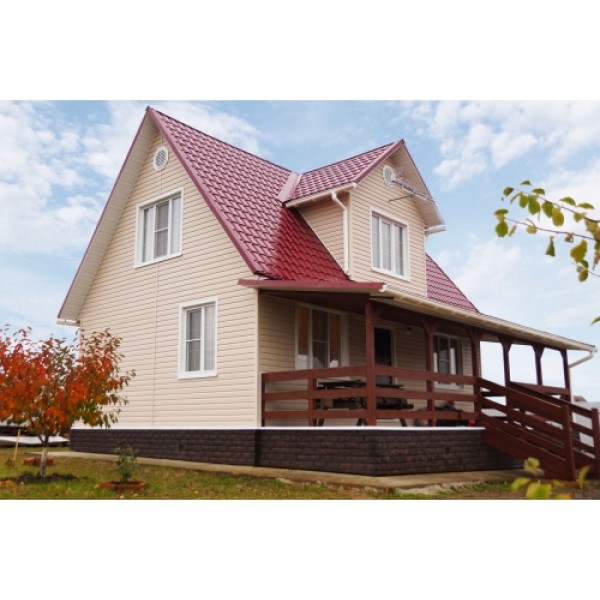 ГРАНД ЛАЙН Металлочерепица квадро профи 0,5 Satin RAL 3005 красное вино 76793 ГРАНД ЛАЙН Металлочерепица квадро профи 0,5 Satin RAL 3005 красное вино 76793