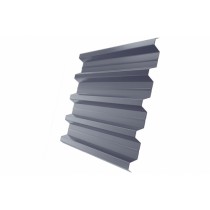 ГРАНД ЛАЙН Профнастил H60R 0,5 Satin RAL 7004 сигнальный серый 54695