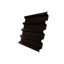 ГРАНД ЛАЙН Профнастил H60R 0,5 Satin RAL 8017 шоколад 58491