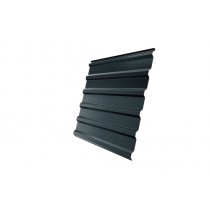 ГРАНД ЛАЙН Профнастил С20R 0,5 Satin Matt RAL 7016 антрацитово-серый 386515