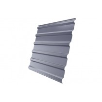 ГРАНД ЛАЙН Профнастил С20R 0,45 Drap TX с пленкой RAL 7004 сигнальный серый 479254