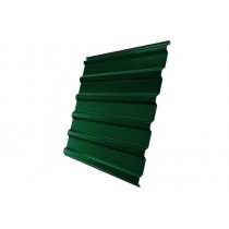 ГРАНД ЛАЙН Профнастил С20R 0,5 Satin Matt TX RAL 6005 зеленый мох 536845