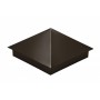 ГРАНД ЛАЙН Колпак на столб 390х390мм 0,5 Satin Matt с пленкой RR 32 темно-коричневый 268712 ГРАНД ЛАЙН Колпак на столб 390х390мм 0,5 Satin Matt с пленкой RR 32 темно-коричневый 268712
