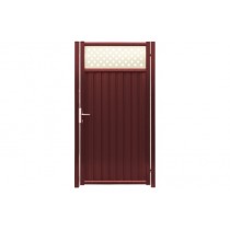 ГРАНД ЛАЙН Калитка Estet Plus 2,0х1 RAL 3005/1014 41653