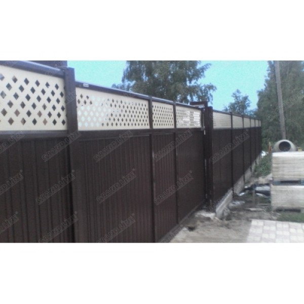 ГРАНД ЛАЙН Стойка 84х48х2500 RAL 8017 41691