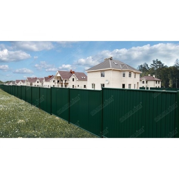 ГРАНД ЛАЙН Стойка 84х48х3000 RAL 6005 46985 ГРАНД ЛАЙН Стойка 84х48х3000 RAL 6005 46985