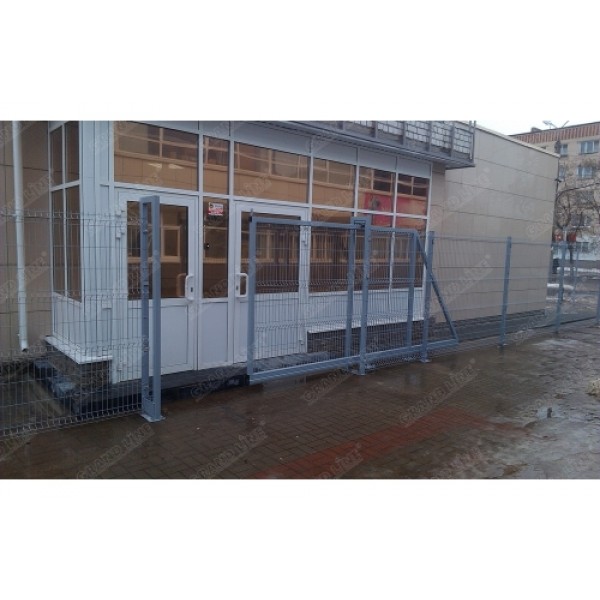 ГРАНД ЛАЙН Крепление Скоба и болт М6х100 RAL 7040 52193 ГРАНД ЛАЙН Крепление Скоба и болт М6х100 RAL 7040 52193
