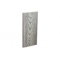 ГРАНД ЛАЙН Штакетник ДПК 97x12 тиснение с двух сторон серый 1,5м (ШТх2) 570491