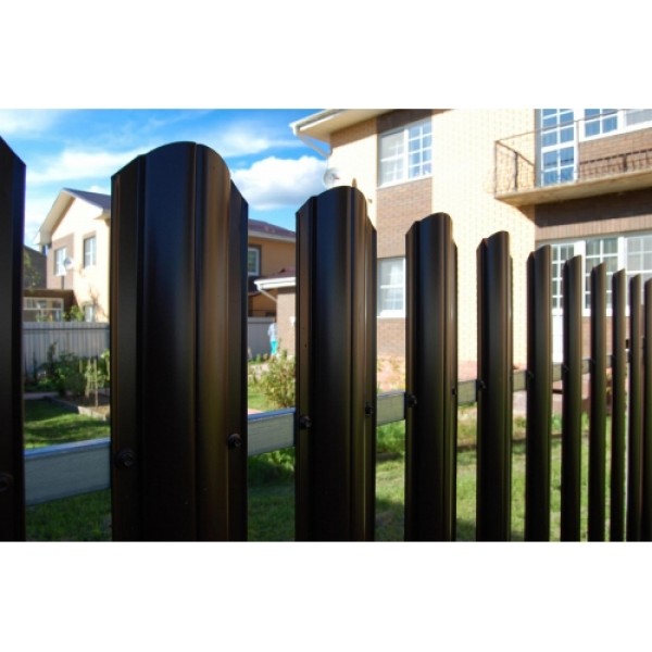 ГРАНД ЛАЙН Штакетник Круглый фигурный 0,5 Сатин RAL 5005 сигнальный синий 215311 ГРАНД ЛАЙН Штакетник Круглый фигурный 0,5 Сатин RAL 5005 сигнальный синий 215311