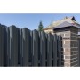 ГРАНД ЛАЙН Штакетник Круглый фигурный 0,5 Rooftop Бархат RAL 7024 мокрый асфальт 399934 ГРАНД ЛАЙН Штакетник Круглый фигурный 0,5 Rooftop Бархат RAL 7024 мокрый асфальт 399934