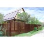 ГРАНД ЛАЙН Штакетник Круглый фигурный 0,45 Drap TX RAL 7024 мокрый асфальт 487025 ГРАНД ЛАЙН Штакетник Круглый фигурный 0,45 Drap TX RAL 7024 мокрый асфальт 487025
