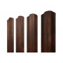 ГРАНД ЛАЙН Штакетник М-образный B фигурный 0,45 Print Elite Chestnut Wood TwinColor 553454 ГРАНД ЛАЙН Штакетник М-образный B фигурный 0,45 Print Elite Chestnut Wood TwinColor 553454
