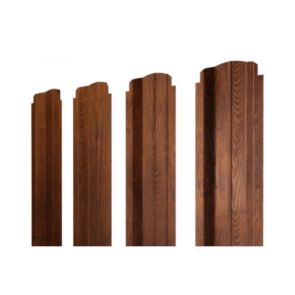ГРАНД ЛАЙН Штакетник П-образный В фигурный 0,45 Print Premium Golden Wood Fresh 557421 ГРАНД ЛАЙН Штакетник П-образный В фигурный 0,45 Print Premium Golden Wood Fresh 557421