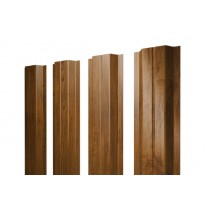 ГРАНД ЛАЙН Штакетник П-образный В 0,45 Print Elite Golden Wood TwinColor 276167