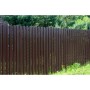 ГРАНД ЛАЙН Штакетник Прямоугольный фигурный 0,4 PE-Double RAL 8017 шоколад 240671 ГРАНД ЛАЙН Штакетник Прямоугольный фигурный 0,4 PE-Double RAL 8017 шоколад 240671