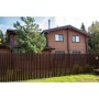 ГРАНД ЛАЙН Штакетник Прямоугольный фигурный 0,4 PE-Double RAL 8017 шоколад 240671 ГРАНД ЛАЙН Штакетник Прямоугольный фигурный 0,4 PE-Double RAL 8017 шоколад 240671