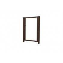 ГРАНД ЛАЙН Калитка Жалюзи 1,68х1 RAL 8017 без заполнения 267937