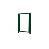 ГРАНД ЛАЙН Калитка Жалюзи 1,68х1 RAL 6005 без заполнения 268401