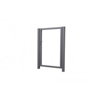 ГРАНД ЛАЙН Калитка Жалюзи 2,0х1 RAL 7004 без заполнения 459451